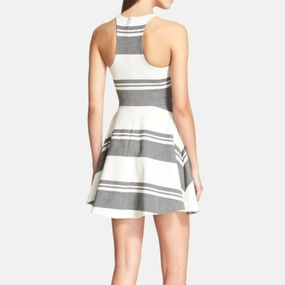 Elizabeth & James Magdalena Stripe Fit & Flare Dress - Picture 2 of 2